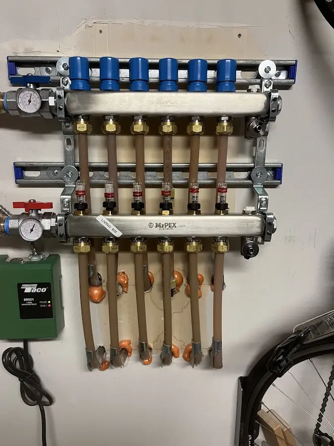 Plumber performing Leak Detection at a residential property in North Fort Myers